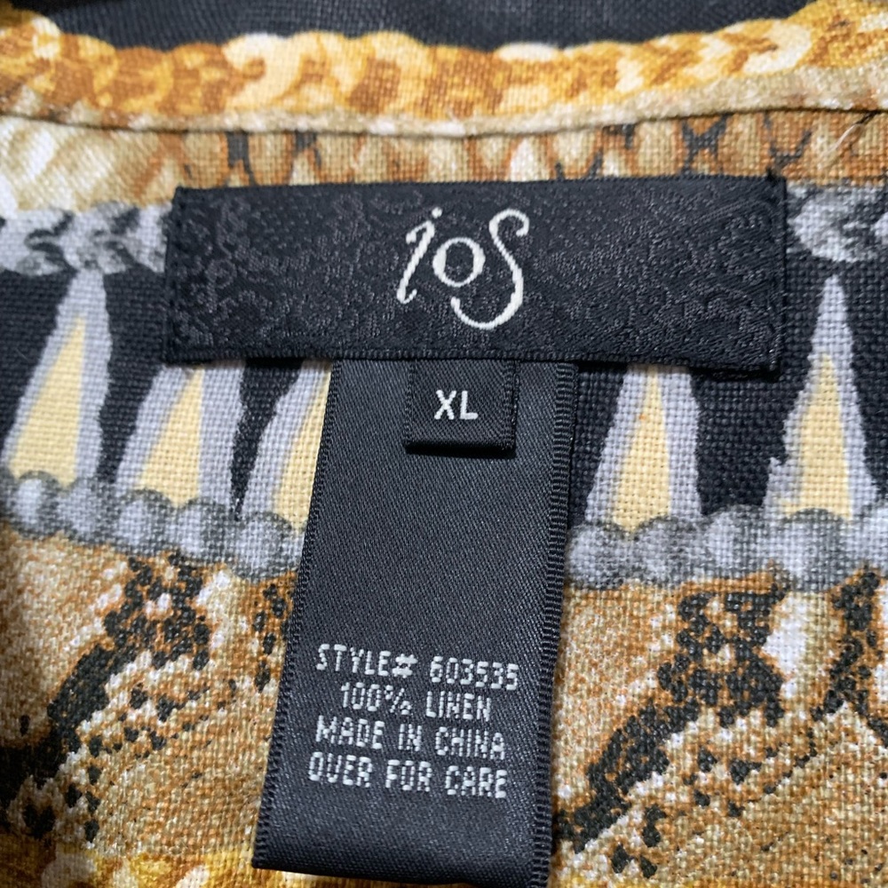 Ios Colorful Jungle Light Jacket Button Chic Top … - image 7